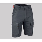 Bermuda Paléo multipoches stretch - Gris nuit / Noir - T.38 - LMA - 6165-38