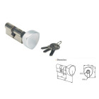 Cylindre bouton 60mm s'entrouvrant z locinox