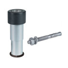 Butée de porte en caoutchouc réglable LOCINOX Butée de porte en caoutchouc réglable LOCINOX