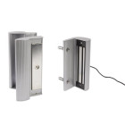 Ventouse électromécanique avec poignée pour poteau carré 40 à 80 mm locinox Ventouse électromécanique avec poignée pour poteau carré 40 à 80 mm locinox