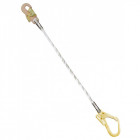 Longe de maintien singer tressee 1m avec crochets a chaque extremite