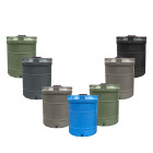 Lot de 14 cuves de stockage eau 3000 verticale - Multicolore