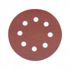 Lot de 10 disques abrasifs auto-agrippants perforés 115 mm