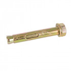 Lot de 10 douilles d'ancrage - M12 x 12 x 75 mm