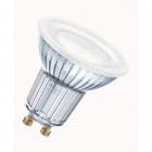 Lot de 10 spots led gu10 par16 120° 6,9 watt (eq. 80 watt) blanc chaud