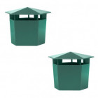 Lot de 2 pièges à limaces - vert