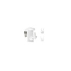 Lot de 2 supports à clipser mobois clipvit - 452004