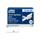 Lot de 21 paquets essuie-mains tork xpress doux - interfoliés - qualité supérieure - 120289