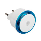 Lot de 4 veilleuse led renkforce emn100x2 rond rouge, bleu blanc