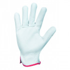 Lot de 5 gant cuir manutention singer tout fleur bovin serrage élastique - Taille au choix