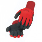 Lot de 5 gants de travail singer noir polyamide enduction pvc hpt souple tricoté jauge15 poignet élastique - Taille au choix
