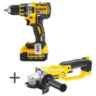 Lot Dewalt 14,4v li-ion : perceuse visseuse compact xr brushless