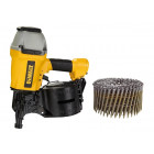 Lot cloueur pneumatique de charpente (dpn90c) + 5 boites de clous crantés 3.1x90mm dewalt lotdpn90c