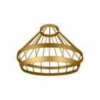 Luminaire 1906 pendulum cage suspension - finition - gold