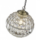 Lustre laiton antique craven arms h146 1 lumières