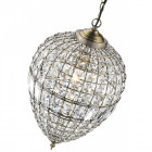 Lustre laiton antique craven arms h166 1 lumières Lustre laiton antique craven arms h166 1 lumières