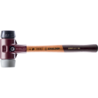 Maillets simplex, avec boîtier en fonte malléable et manche en bois, ø 30, caoutchouc chargé / tpe moyen