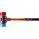 Maillets simplex, avec boîtier en fonte malléable et manche en bois, ø 30, tpe souple / plastique