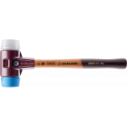 Maillets simplex, avec boîtier en fonte malléable et manche en bois, ø 40, superplastique / tpe souple