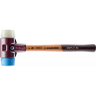 Maillets simplex, avec boîtier en fonte malléable et manche en bois, ø 60, tpe souple / nylon