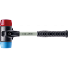 Maillets simplex, avec boîtier en fonte malléable renforcée et manche en fibre de verre, ø 30, tpe souple / plastique