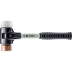 Maillets simplex, avec boîtier en fonte malléable renforcée et manche en fibre de verre, ø 40, cuivre / superplastique