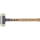 Maillets supercraft sans rebond, avec manche en hickory, vernis, ø 35, nylon