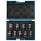 Coffret de 9 douilles IMPACT BLACK - MAKITA - E-16570 Article internet O/N : Oui