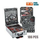 Mallette outils pwr work (186 outils)