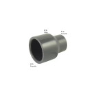 Manchon réduit femelle / femelle ou réduction male / femelle en pvc - ø a: 63mm | ø b: 75mm | ø c : 50mm