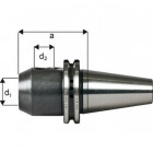 Mandrin de serrage méplat System Weldon, porte-outils DIN 69871, d1 : 12 mm, ISO 50, a 100 mm, d2 : 42 mm