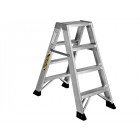 Marche-pied aluminium double accès 2x4 marches PP4 CENTAURE 450604