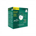 Masque respiratoire pliable à usage unique avec valve sup air ffp1 d sl (boîte de 20 masques)