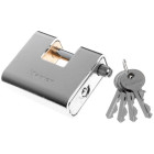 Master lock 690eurd cadenas blindée rectangulaire 90 mm