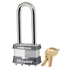 Master lock  commercial cadenas en acier laminé à goupilles avec anse 70mm