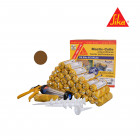 Mastic-colle tout-en-un à prise rapide sika kit sika ecoflex - marron - 35 recharges sikaflex pro 11 fc