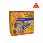 Mastic-colle tout-en-un à prise rapide sika kit sika ecoflex - marron - 35 recharges sikaflex pro 11 fc