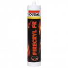 Mastic coupe-feu acrylique firecryl gris cartouche de 310 ml