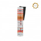 Mastic polyuréthane noir emfi pu 40 bâtiment 310ml x 5
