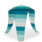 Maui extra 2 transats chaises pliables parasol jardin plage       vert