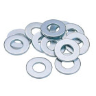 Boîte 25 rondelles acier zingué m30 negoce-plus - 31 x 60 x 4.0 mm - mn30blc