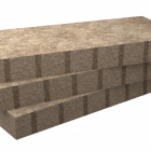 Panneau isolant semi-rigide en laine de roche Mb Rock de Rockwool (palette) - épaisseur et largeur au choix