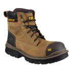 Caterpillar gravel - chaussures montantes de sécurité beige - homme - Taille au choix