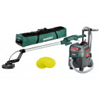 Ponceuse à bras lsv 5-225 sac + aspirateur asr 35 l acp + 25 abrasifs metabo - 690885000