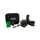 Niveau 3D ACTION GREEN - METRICA - avec support mural - 61438