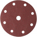 Meule auto-agrippante K240, 9 trous, pourbois 150mm (Par 100)