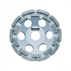 Meule boisseau diamantée, Ø x alésage : 125 x 22,23 mm, Encombrement en hauteur 21 mm