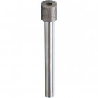 Meule diamantée sur tige cylindrique DZY, Ø x hauteur : 8 x 8 mm, Long. de la queue 52 mm, Ø de tige 6 mm