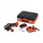 Meuleuse d-angle 20v + chargeur + batterie 20v