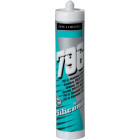 Mastic silicone neutre 796 DOW 310 ml - Noir - 7708011